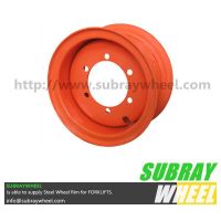 Steel Wheel Rims For Forklift Truck, Lift Truck, Stacker Truck, Sideloader, Container Forklift.