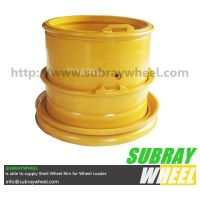 Construction wheels for excavating, trenching and wheel loaders.