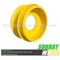 Tubeless 5 piece heavy duty construction wheel rims supplier