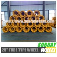 Truck Crane Steel Wheel, Durable 25 inch OTR wheels, 25--10.00/1.5, 25-13.00/2.5, 25-17.00/2.0, 25-25.00/3.5