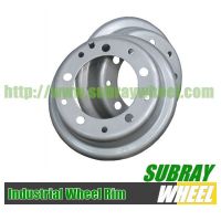 Solid tyre wheel rim