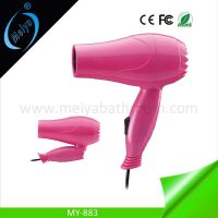 450W low power travel foldable hair dryer blowing machine