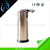 stainless steel standing automatic liquid soap dispenser