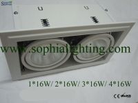 10W-105W LED downlight, LED grille downlight, excellent quality, PF>=0.9, 3 years warranty
