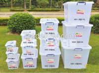 High quality household plastic storage products in two types, in many size. Welcome to inquire!
