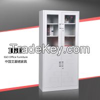 Glass Door Steel Cupboard IGO-008