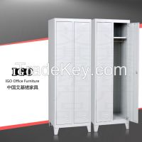 New design 2 Doors Steel Wardrobe with Support for sale