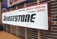 monolithic vacuum forming screen printing corporate building bank stores plastic signs