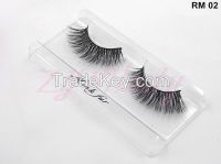 hand made mink fur eyelash, Natural long eyelash