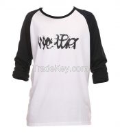 Jersey long sleeve raglan tee