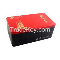 new design luxury rectangular playing card tin box