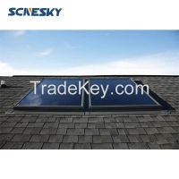 Manufacturer Home split Pressurized solar water heater system with selective coating for solar collector
