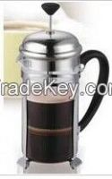 2014 New 304# Stainless steel french press coffee maker in 350ml