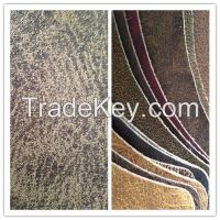 New Anti-abrasive nonwoven backing regenerated leather Fabric