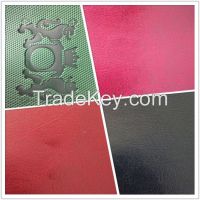 Anti-abrasive elastic nonwoven backing PU synthetic leather