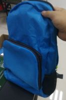 collapsible double shoulder bag backpack for travel