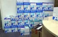 Double AAA Thailand A4 copy paper 80gsm, 75gr, 70g, 0.65USD/ream A4 Paper 80g Copier Paper Double A4 Copy Print Paper