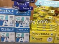 Thailand Super Double AA / Print Papers / Malaysia A4 Copy Papers 80gsm, 75gsm, 70gsm 1$/ream