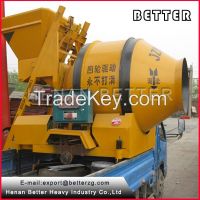 JZM500 concrete mixer trailer