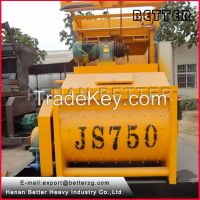 cheap portable JS750 concrete mixer