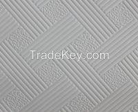 PVC decorative film for gypsum board