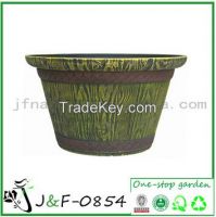 Garden decor wooden pot for planting (J&F-0854)