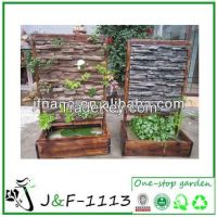 Garden decor plastic wall-mounted flower pot (J&F-1113)