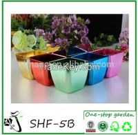 Mini plant fiber rectangular flower pot (SHF-5B)