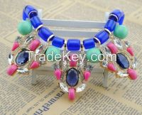 Sell Rhinestone Beads Choker Necklace