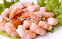 Fresh frozen shelled shrimp