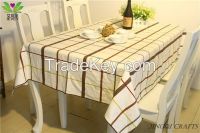 Hot Handmade Pure Cotton Environmental European Style Table Cloth for home/ party/ hotel restaurant  tablecloth/home decoration