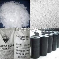 Caustic Soda 99% ( flakes , pearls , solid )