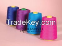 100% spun polyester sewing thread