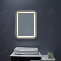 MGONZ belt led lighting anti-fog bathroom mirror rectangle mirror