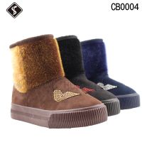 women and kids warm cotton snow boots