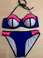 2015 brand new sexy triangle bikini brazilian hot lady swimwear push up bandeau swimsuit vintage style