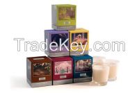 Different printing candle paper gift box