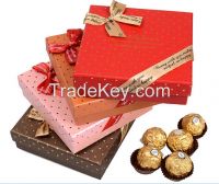 Famous design chocolate gift box