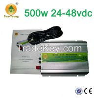 sale 90-260vac solar inverter for  24V on grid system