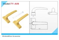 Aluminum Accessories for windows and doors factory offering