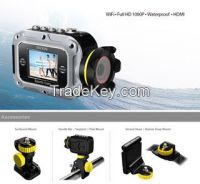 waterproof 1080P sports camera in hot selling
