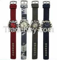 Colorful Jean Watch-band Watches