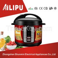 CE/CB/ETL approved 5.0L/6.0L multifunctional cooker/electric pressure cooker/electric rice cooker with a steamer and spoon