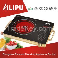 Metal housing single burner infrared cooker/electric cermaic hob/ceramic stove for any pot