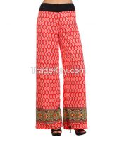 newest South American styles ladies fashon knitting trousers