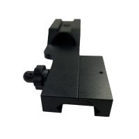 black anodized aluminum parts cnc machining process provide free samples