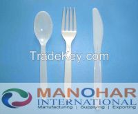 Disposable plastic cutlery , 