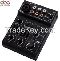 3 Channel USB Mixer with Bluetooth