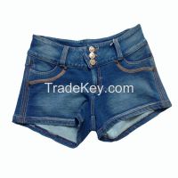 Mini sexy girls jean shorts and latest popular girl jeans shorts