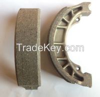 Motorcycle spare part for brake shoe .
